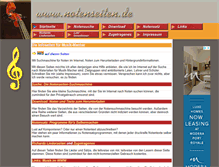 Tablet Screenshot of notenseiten.de